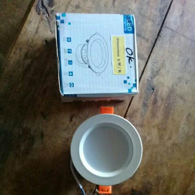 Lampu Led 3watt Complete Warna Warm White