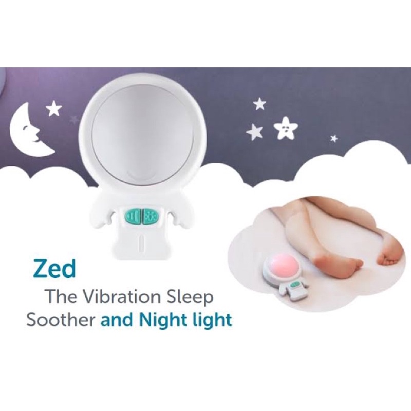 zed by rockit - vibration sleep soother and night light