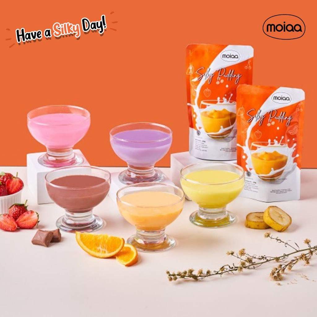 

MOIAA RASA BUAH 5 pcs x 100 gr Halal Silky Pudding TokoShobi