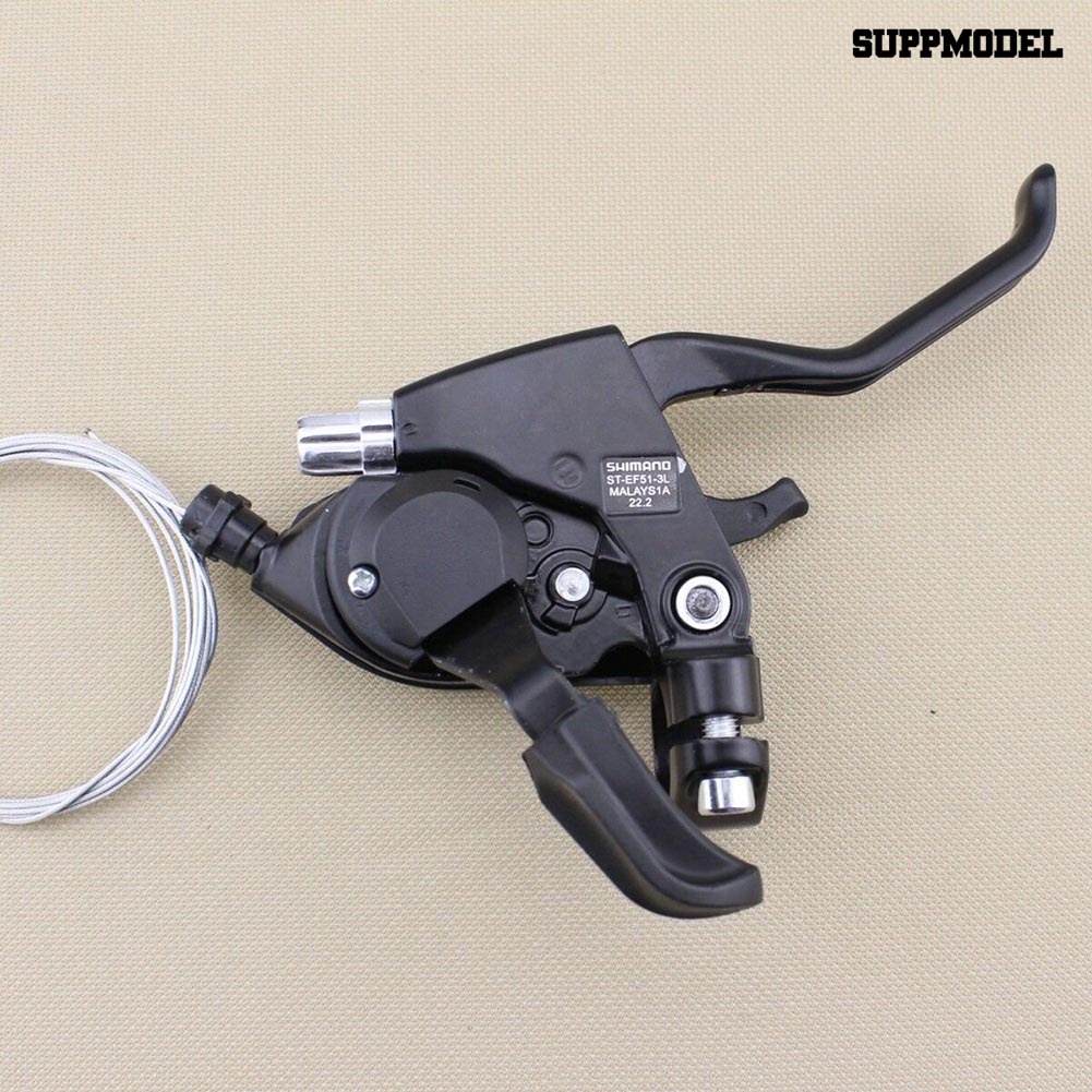 2pcs Tuas Rem Tangan Kiri / Kanan 8 / 24 Kecepatan Untuk Sepeda MTB