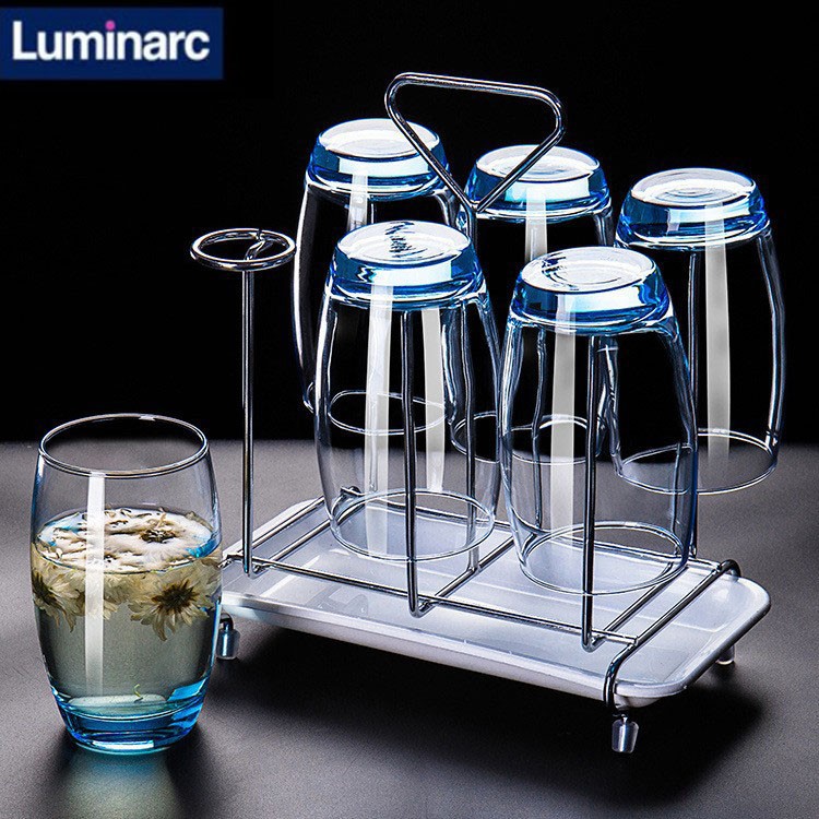 1 SET ISI 6 PCS LUMINARC SALTO ICE BLUE/ SALTO / GELAS KACA / GELAS MINUMAN / GELAS JUS / LUMINARC
