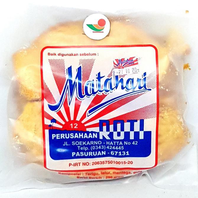 

Populer] Matahari Roti Sisir Kering Khas Pasuruan 250Gr | Kue Garing Crispy