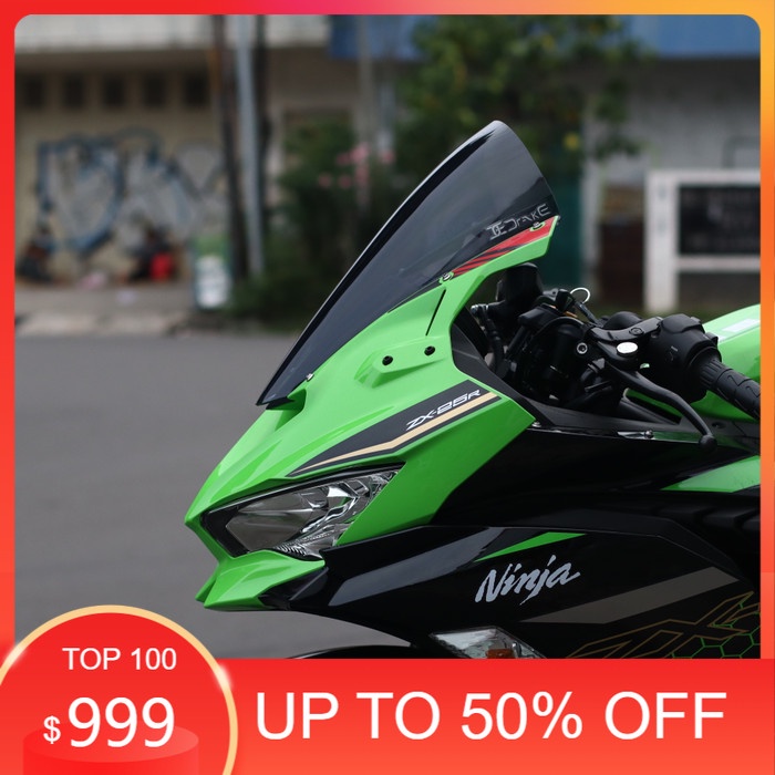 Windscreen windshield Visor ZX25 ZX25R by Drake - Long Windscreen ZX25R