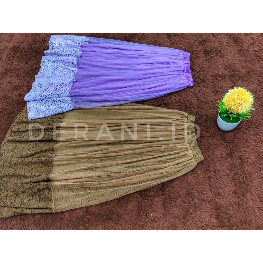 Rok tutu renda remaja - dewasa (COD) material hyget + tile