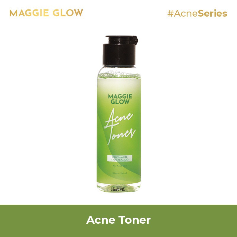 MAGGIE GLOW ACNE TONER BPOM NA18161204143 ORIGINAL by AILIN