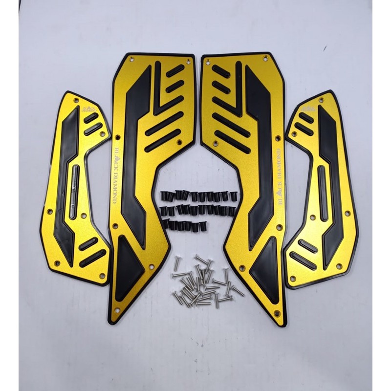 BORDES NMAX NEW BLACKDIAMOND INJAKAN MOTOR NMAX BARU MERK BD