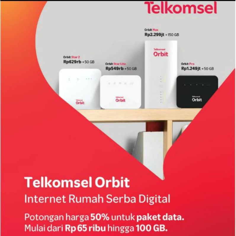 Telkomsel Orbit star 2 dan Star lite