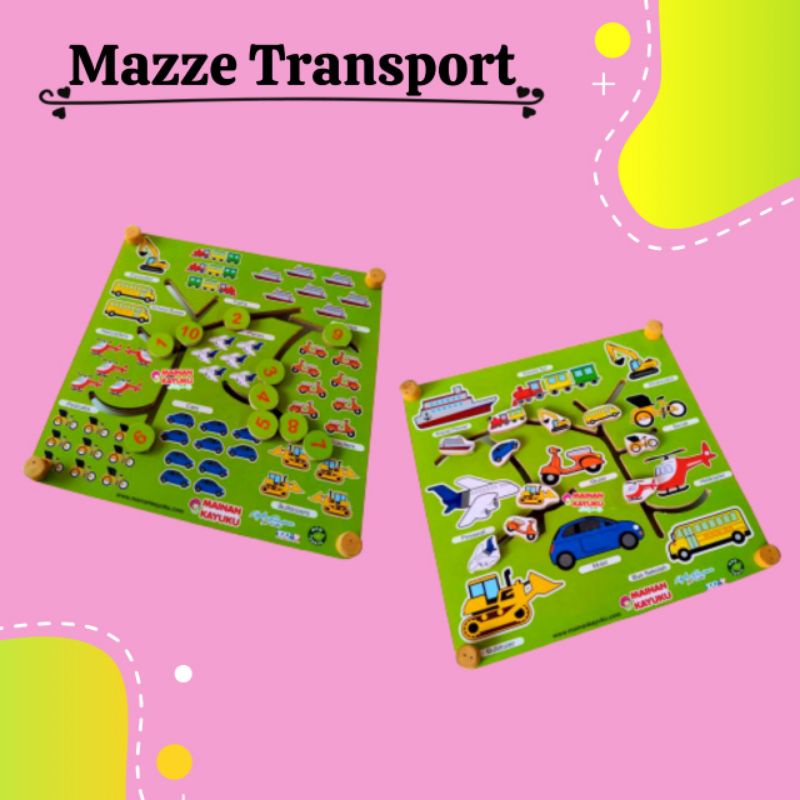 maze transportasi agdia