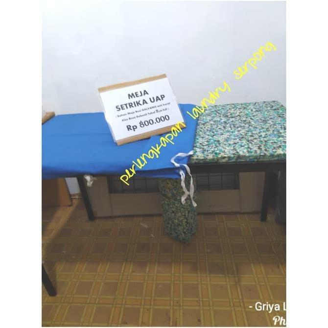 Meja Setrika Uap Portable Non Vacum Minyakceue