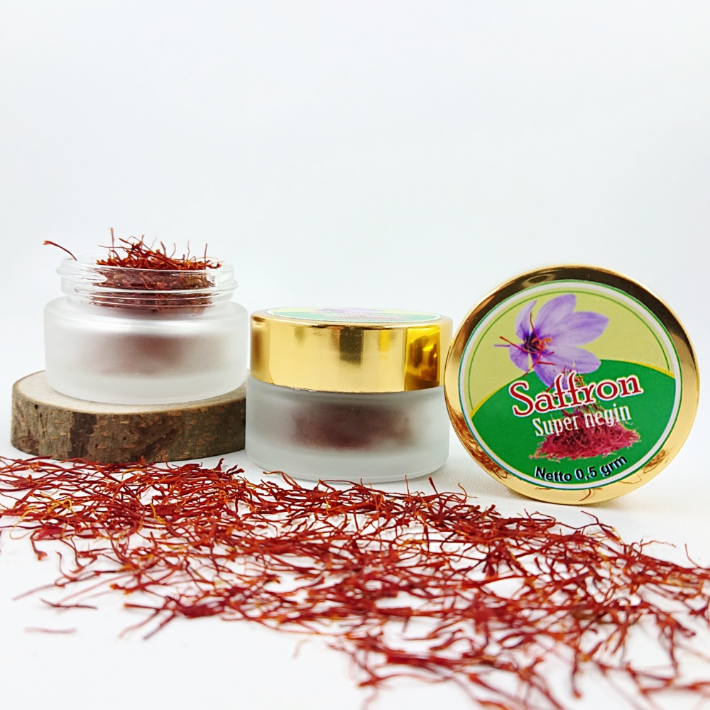 Saffron Safron 1 Gram Premium Super Negin Original