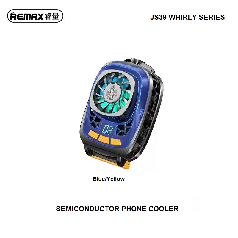 AKN88 - REMAX JS39 WHIRLY SERIES - Semiconductor Cooler - Pendingin Smartphone