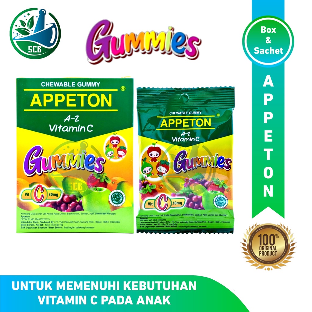 Appeton Gummies Gummy (Passtilles) - Vitamin Anak