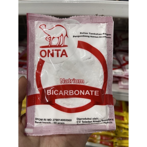 Natrium Bicarbonate Cap Onta 50 gram / pengembang dan pelembut