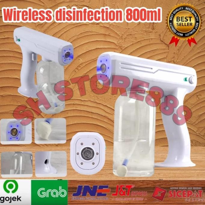 alat penyemprot disinfektan elektrik nirkabel semprot uap nano Termurah
