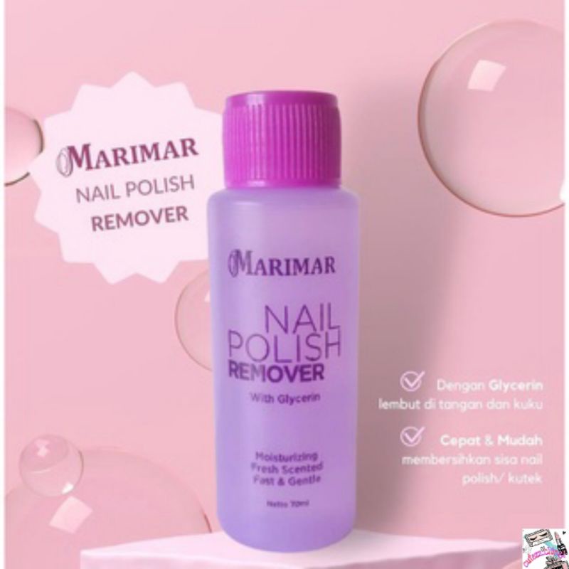 ☃Cutezz_Ching1☃Marimar Nail Polish Remover - Aseton 70ml