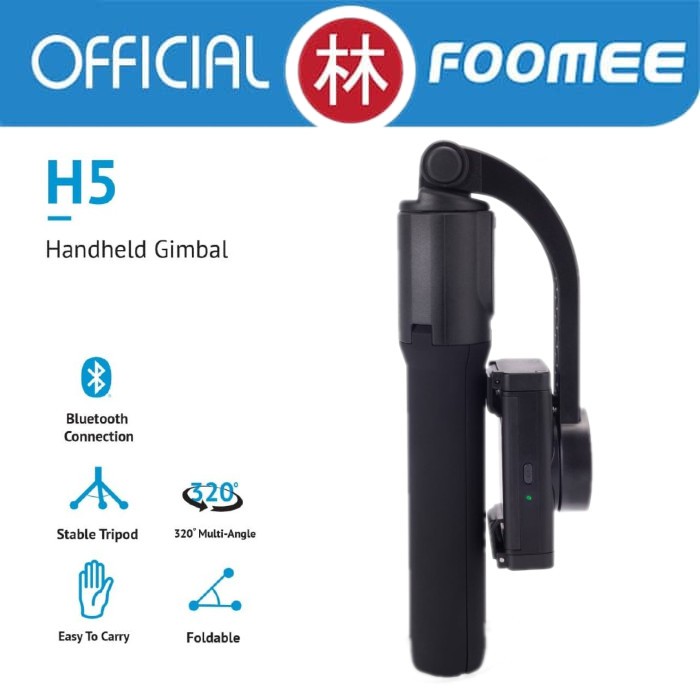 Foomee H5 Handheld Gimbal Stabilizer Smartphone MultiFungsi