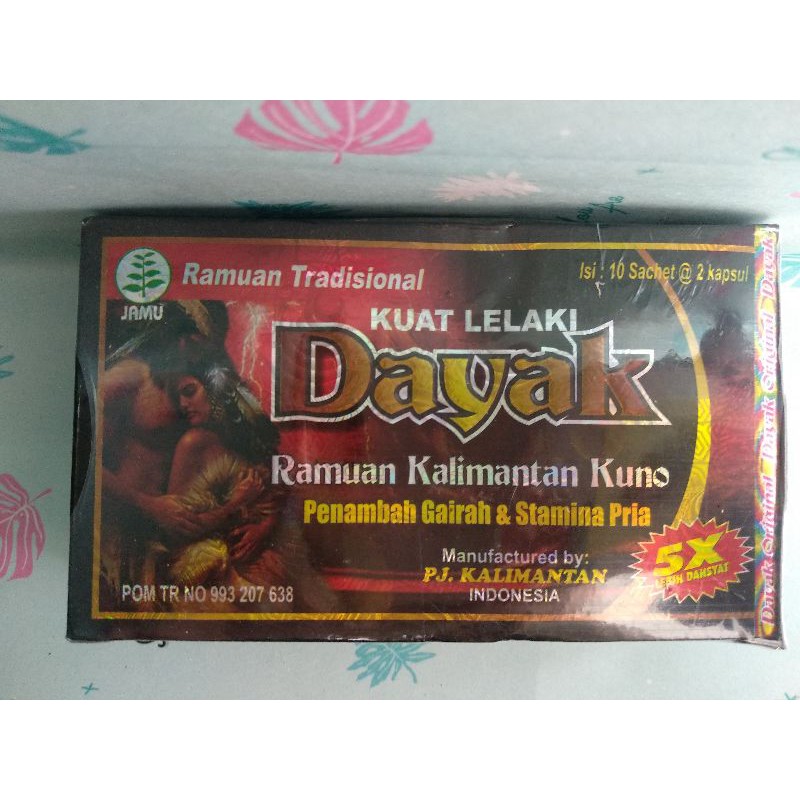 

Dayak kapsul original - Harga Tertera 1 pack (tidak jual eceran)