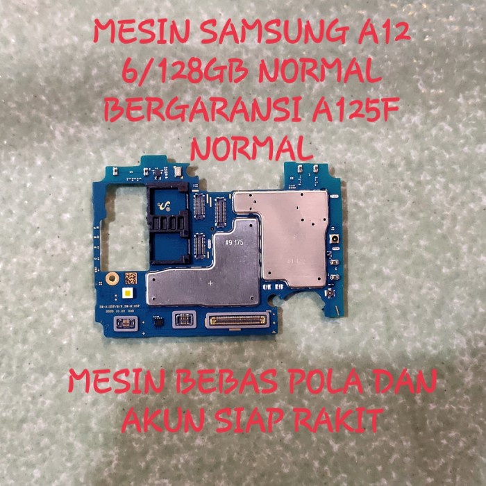 MESIN SAMSUNG A12 NORMAL 6/128GB MESIN A125F normal mesin samsung a12