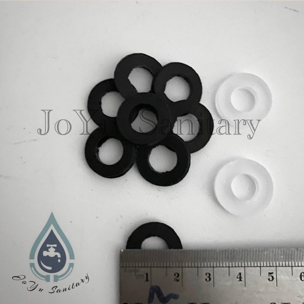 Karet untuk selang fleksibel 1/2 inch - seal karet selang shower flexible 0.5 inch rubber silikon/