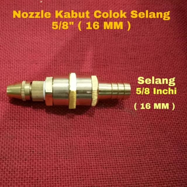 Nozzle Kabut / Nozzle Embun / Spuyer Kabut untuk Mandi Hewan