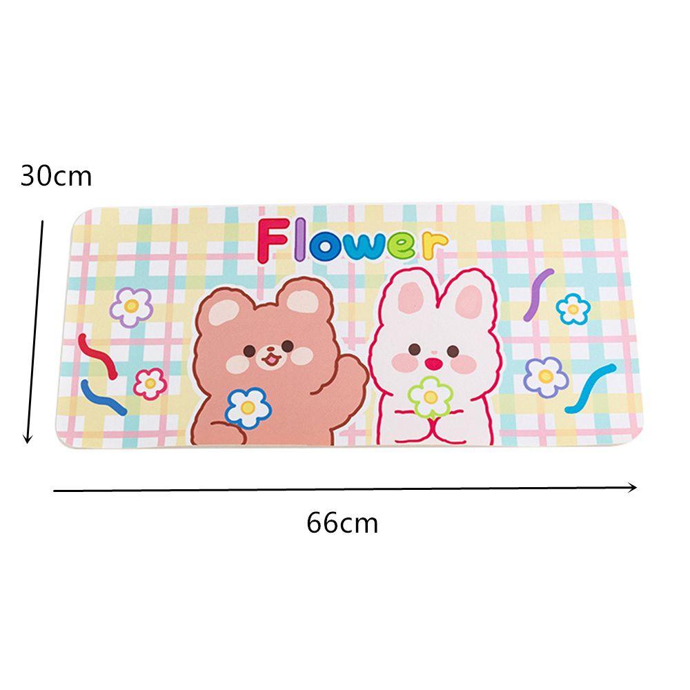 Top Mouse Pad Lucu Untuk Anak Perempuan Cowok Dekorasi Rumah Ukuran Besar Antislip Gaming Mouse Mat Alas Cangkir
