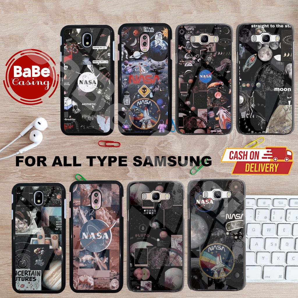 Case Samsung Hardcase dan Softcase Glosy Nasa Cassing Samsung for All Type