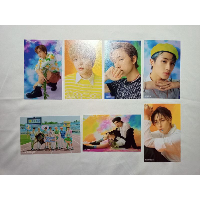 [READY] 4x6 PHOTO SET NCT DREAM HELLO FUTURE HAECHAN JENO MARK JISUNG CHENLE RENJUN GRUP