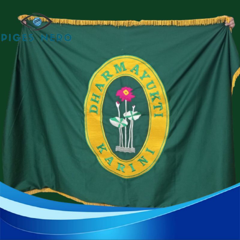 Bendera Pataka Bordir Dharmayukti Karini - Drill