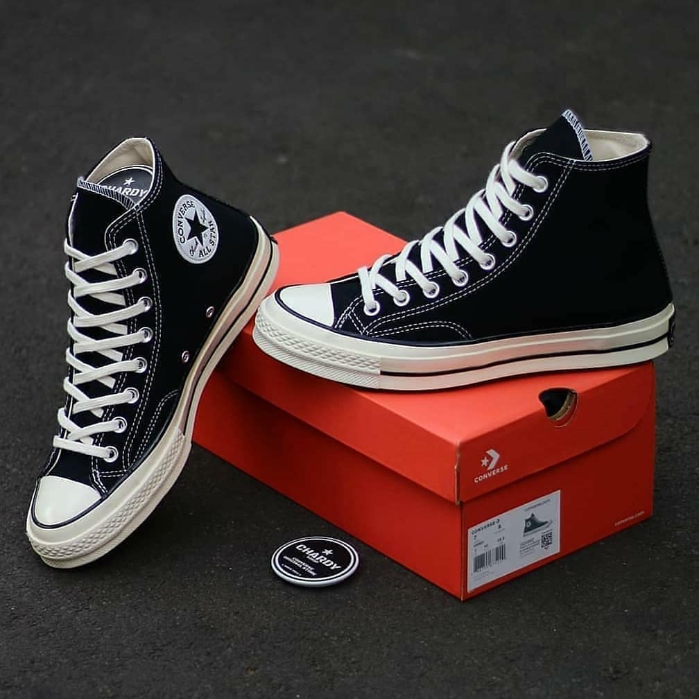 Jual Sepatu Sekolah All Star Putih Converse 70s High Tinggi Sepatu