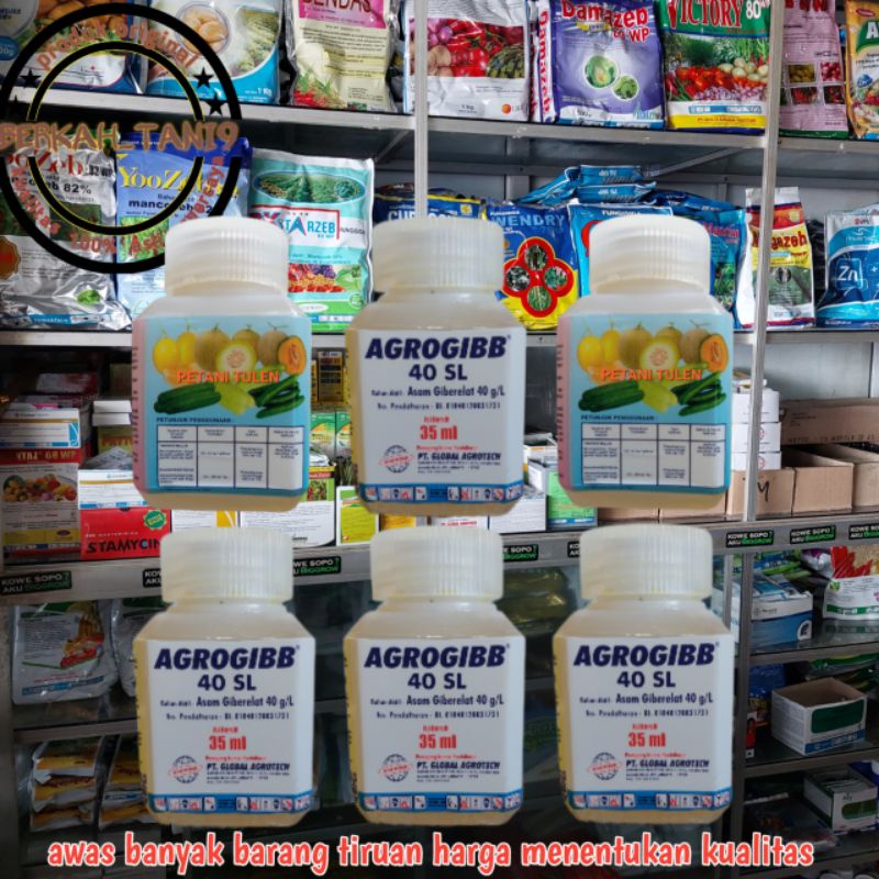 zat pengatur tumbuh AGROGIBB 35ml perangsang pertumbuhan
