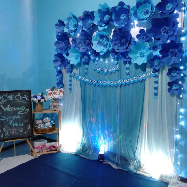 kain backdrop / kain jaring / tirai backdrop / TILE ( HANYA KAIN )