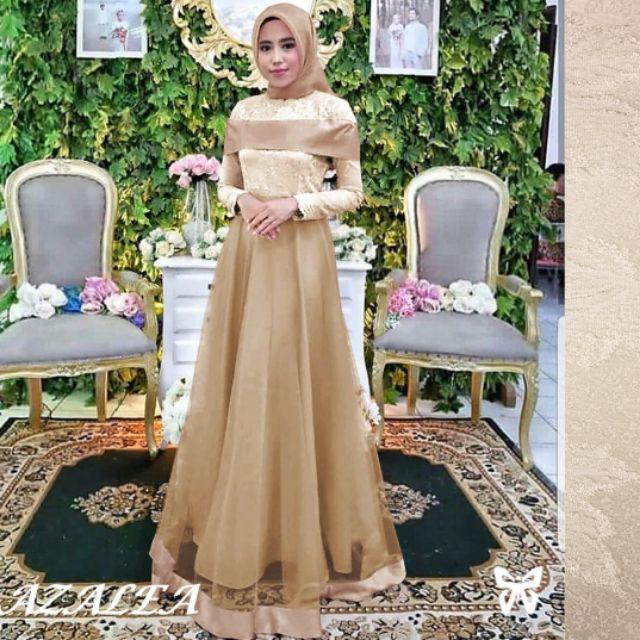 Fto Bju Gamis Palestina Akad Nikah - Gamis Nirina Set ...