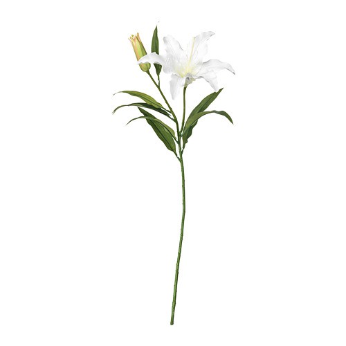 Bunga Lily Putih Artificial Tiruan Smyca Bunga Sintetis Dekorasi 85cm Shopee Indonesia