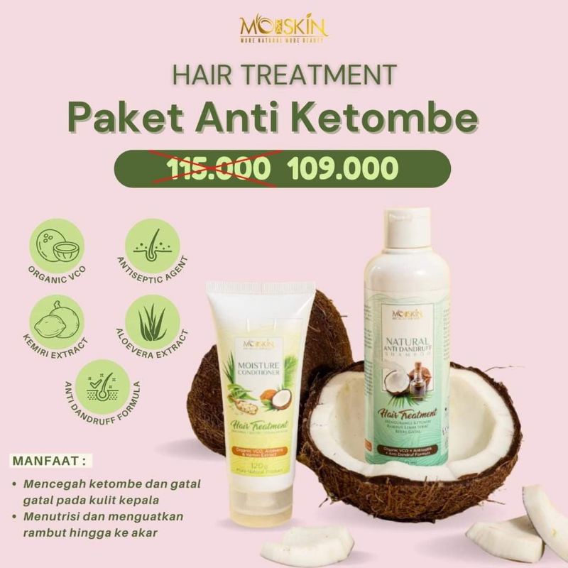 Conditioner & Shampo Moraskin - Hair Treatment Moraskin