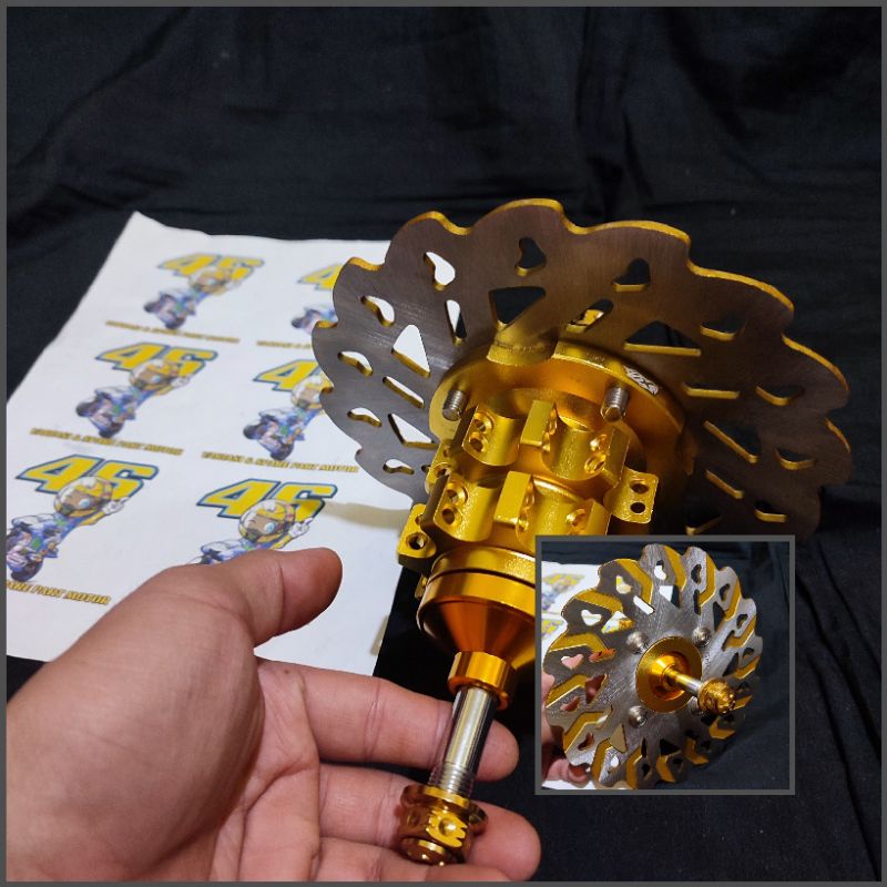 PAKET TROMOL TRUSTY BELIMBING + PIRINGAN STANDAR METIC + AS RODA + TUTUP GEARBOX