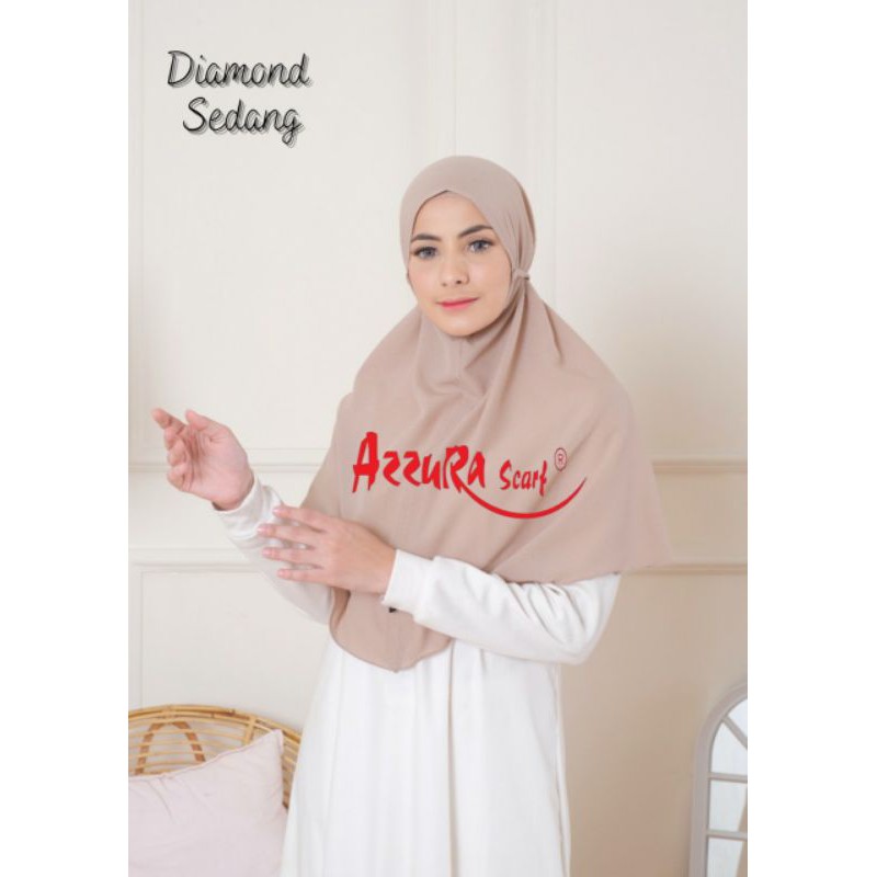 BERGO MARYAM DIAMOND | HIJAB MARYAM | ORIGINAL | AZZURA | BERGO TALI | BERGO POLOS | HIJAB INSTAN-6
