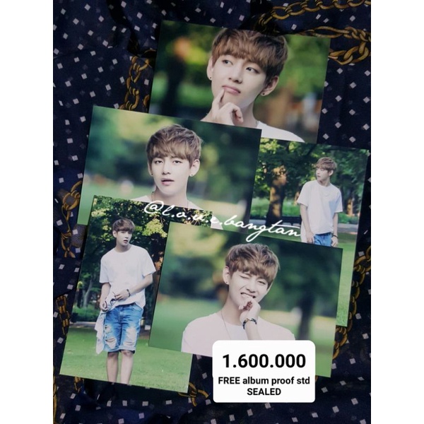 BTS 2nd muster 17520 Live Photo || V TAEHYUNG SET (FREE album proof standard sealed)