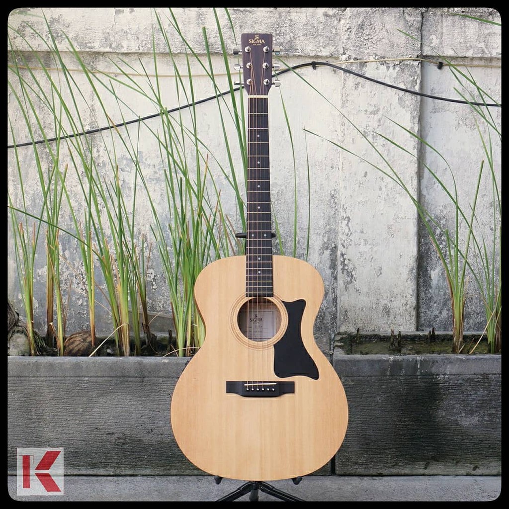 Gitar Akustik Elektrik Sigma GME+ GigBag