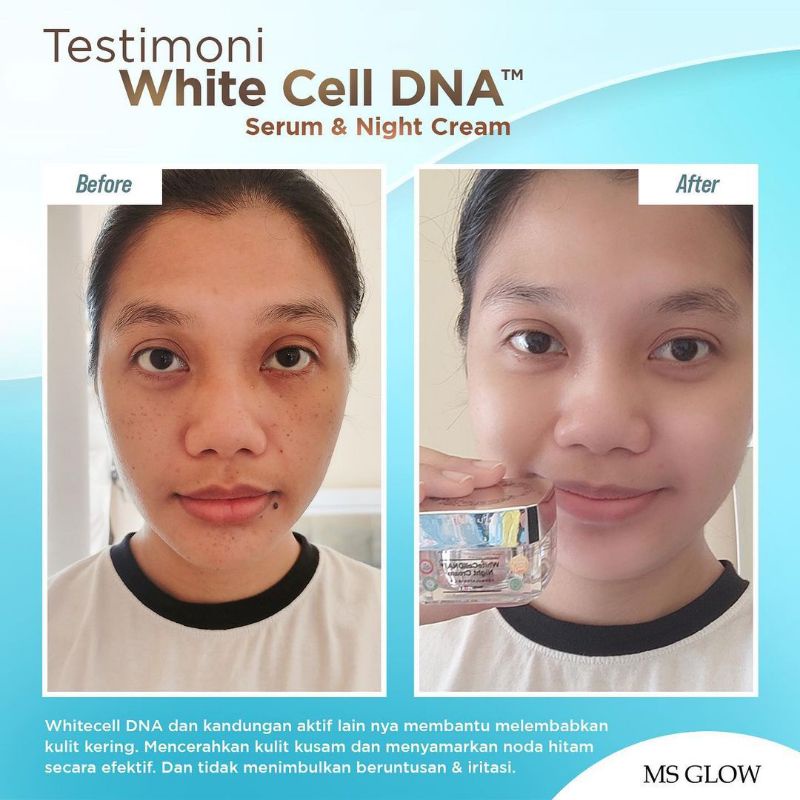 DNA Night cream whitening Cell