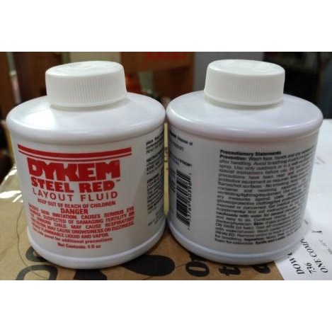 Trs | Dykem Steel Red Layout Fluid