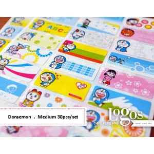 

TERLARIS!! Doraemon Sticker MEDIUM Name Label. Stiker karakter Nobita, Shizuka, Suneo, Giant, lucu