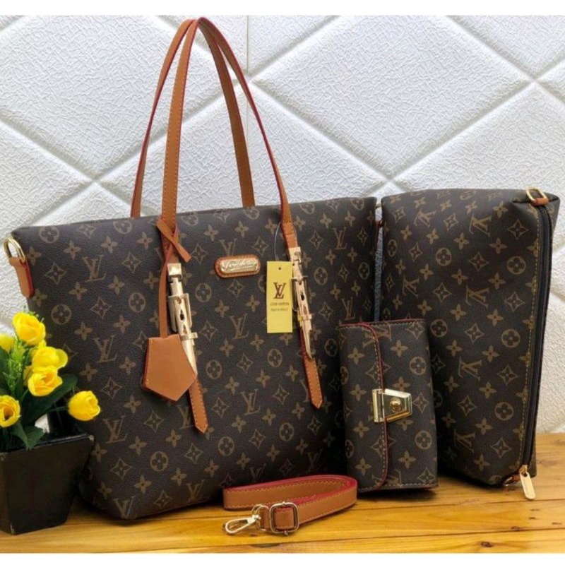 Tas wanita asli Inport LV JOLIE tas fashion
