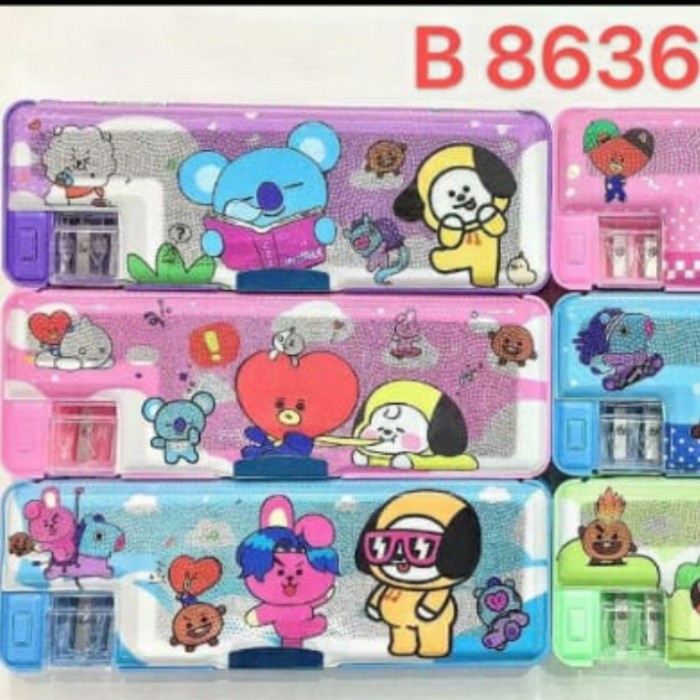 

Hemat Tempat Pensil Magnet Bts Bt21 B8636 Gilaa!!!