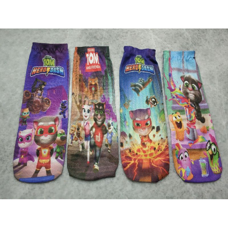 Kaos Kaki Talking Tom (4 pasang)