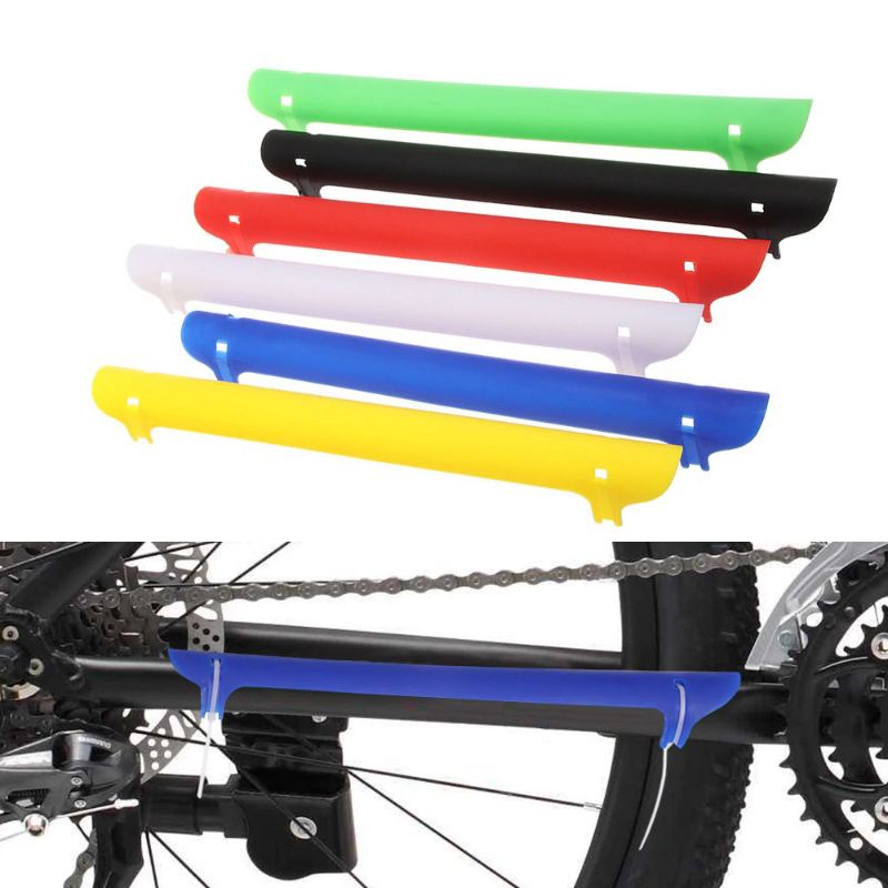 chain protect bike guard pelindung rante rantai sepeda warna pvc chain protector