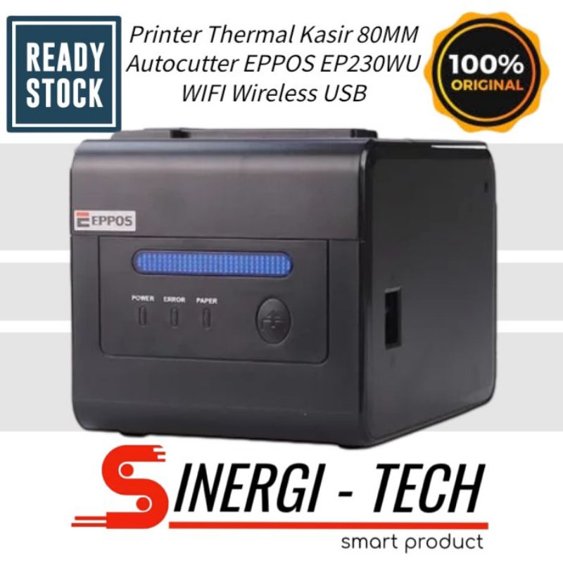 printer thermal kasir 80mm ep230wu  wifi alarm