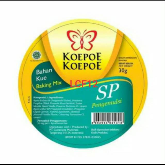 

Koepoe Koepoe SP Pengemulsi Bahan Kue Baking Mix