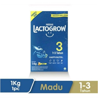 lactogrow 3 plain/original, vanilla, madu 750 gr, 1 kg | Shopee Indonesia