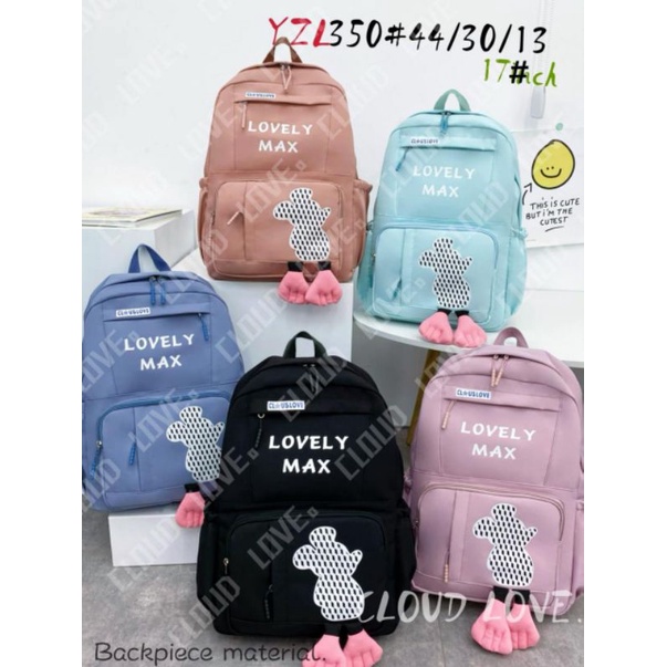 TAS RANSEL BACKPACK KOREA IMPORT 350 TERBARU TERMURAH