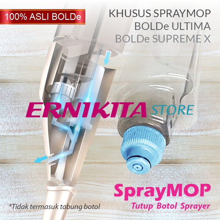 BOLDe TUTUP BOTOL AIR SPRAYMOP - Type Ultima Supreme X